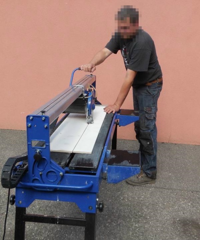 Scie coupe carrelage PRO 350 – 1200mm 2kW